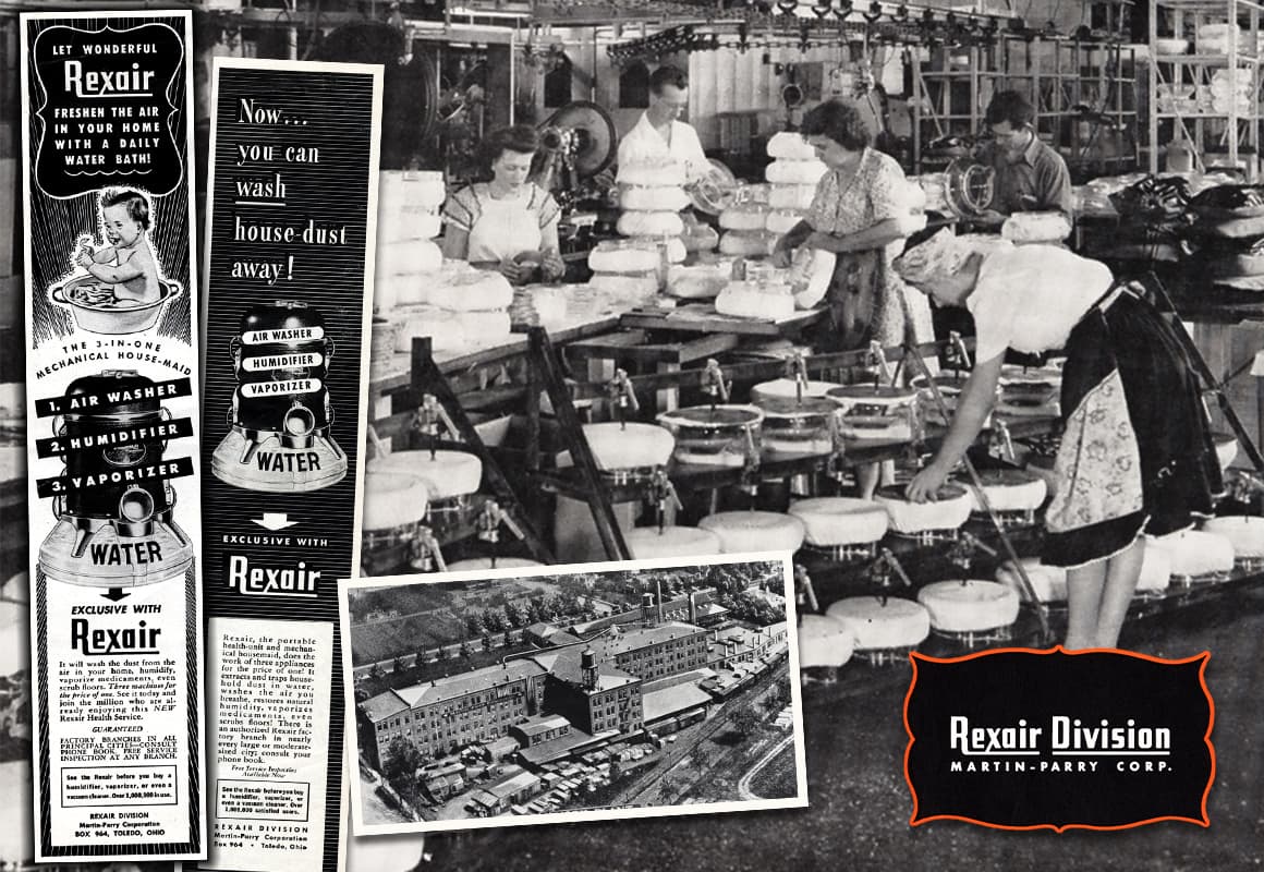 Rexair podczas II wojny światowej